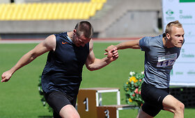Lietuvos lengvosios atletikos čempionato pirmoji diena