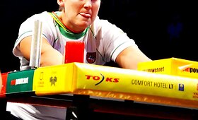 Eglė Vaitkutė &ndash; pasaulio rankų lenkimo čempionė.