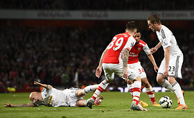&bdquo;Premier&ldquo; lygoje &bdquo;Swansea&ldquo; skėlė antausį &bdquo;Arsenal&ldquo;