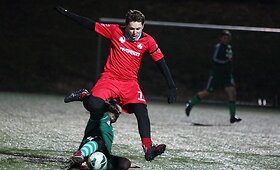 VI lygos mėgėjų futbolo mačas: &bdquo;Pressas&ldquo; &ndash; &bdquo;Pietų IV&ldquo;