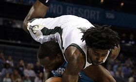 NBA rungtynės tarp&bdquo;Hornets&ldquo; ir &bdquo;Bucks&ldquo; ekipų