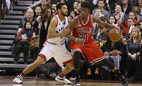 NBA rungtynės tarp &bdquo;Raptors&ldquo; ir &bdquo;Bulls&ldquo;