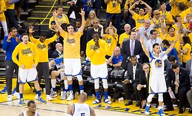 &bdquo;Warriors&ldquo; i&scaron;gyveno penktąsias Vakarų konferencijos finalo rungtynes