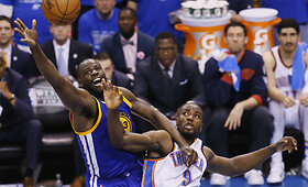 NBA Vakarų konferencijos finalas: 11 Klay Thompsono trita&scaron;kių ir &bdquo;Warriors&ldquo; pergalė