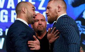 Eddie Alvarezas ir Conoras McGregoras prie&scaron; kovą