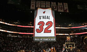 Shaquille'as O'Nealas pagerbtas &bdquo;Miami Heat&ldquo; komandos