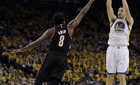 &bdquo;Warriors&ldquo; ir &bdquo;Trail Blazers&ldquo; serijoje &ndash; vicečempionų dominavimas