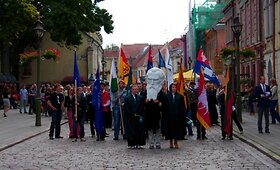 Kauno studentai mokslo metų pradžią pažymėjo i&scaron;kilminga eisena (nuotraukos) galerija