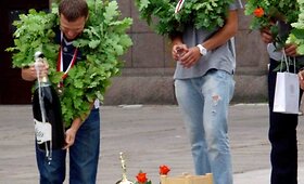 Europos čempionų sutikimas galerija