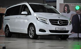 Mercedes V klasės pristatymas