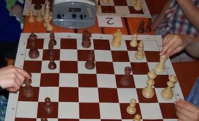 Kaune vaikai rungėsi prie &scaron;achmatų lentų (nuotraukos) galerija