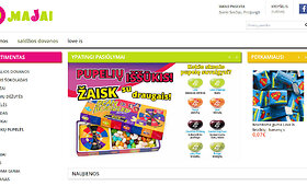 D.&Scaron;veikausko internetinių svetainių tyrimo rezultatai
