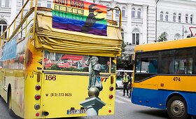 Akimirkos i&scaron; homoseksualų parado