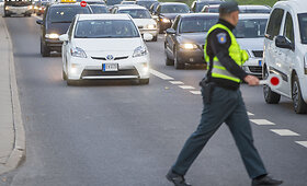 Prevencinis policijos reidas Vilniuje