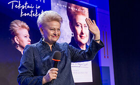 Susitikimas su kadenciją baigusia LR Prezidente Dalia Grybauskaite. Kalbina Deividas Jursevičius