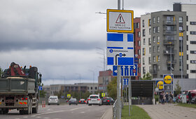 Pakitimai vienoje i&scaron; Pilaitės sankryžų