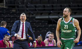 &Scaron;arūnas Jasikevičius grįžo į Žalgirio areną