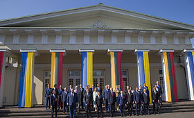 Prezidentai Gitanas Nausėda bei Volodymyras Zelenskis Vilniuje atidarė Ukrainos reformų konferenciją