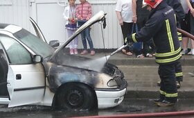 Sudegė automobilis (nuotraukos) galerija