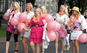Rygoje vyko blondinių paradas (nuotraukos) galerija