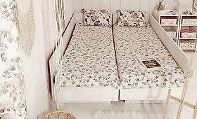 Agnė atnaujino sodo namelį ir jame buvusius baldus