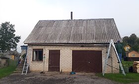 Nuostabūs pokyčiai &ndash; garažas ir viralinė virto puikiu nameliu