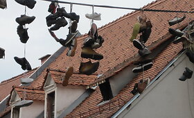 Pasvaik&scaron;čiojimas po Liublianą ir vaizdai i&scaron; miesto karalių pilies
