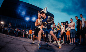&bdquo;Red Bull King of the Rock&ldquo; gatvės krep&scaron;inio finalinis turnyras