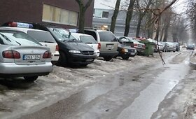 Klausimas Kauno merui: kam priklauso &scaron;aligatviai? (nuotraukos) galerija