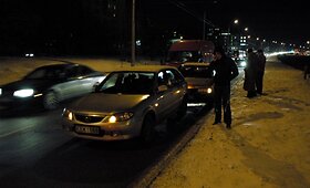 Vilniuje neblaivus vairuotojas sukėlė avariją (nuotraukos) galerija