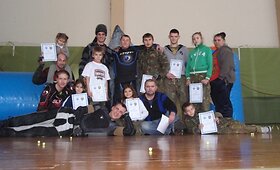 Sportinio dažasvydžio žaidėjai pildo vaikų svajones galerija
