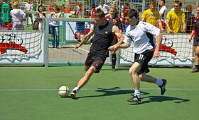 Gatvės futbolo turnyras 3x3 galerija