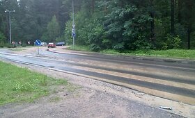 Smėlis transporto žiede galerija