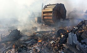  Ugnis Klaipėdos rajone sunaikino ūkininko turtą