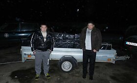 Cigarečių krovinį į Lietuvą i&scaron; Baltarusijos bandyta atplukdyti Versekos upe
