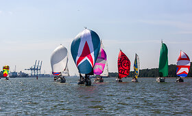 Klaipėdoje startavo 52-oji Kur&scaron;ių marių regata