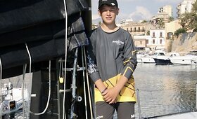 14-metis Jonas Drąsutavičius &ndash; jauniausias buriuotojas, plaukęs regatoj su &bdquo;Ambersail2&ldquo;