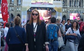 Dizainerė Laura Dailidėnienė Vienoje pristatė kolekciją &bdquo;Vilnius cityscape&ldquo;
