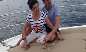 Kristinos ir Vyginto Kaikarių atstogos Žydrojoje Pakrantėje