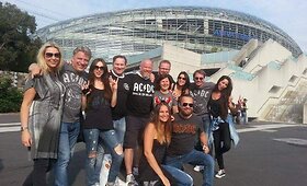 Lietuvos pramogų pasaulio atstovai Dubline klausėsi AC/DC koncerto