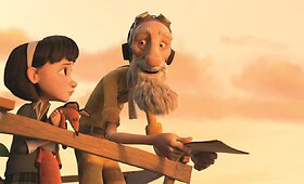 Kadrai i&scaron; animacinio filmo &bdquo;Mažasis princas&ldquo;
