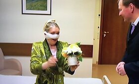Rūta &Scaron;čiogolevaitė &bdquo;Dviračio &scaron;ou&ldquo; įkūnijo nosies operaciją pasidariusią Moniką &Scaron;edžiuvienę