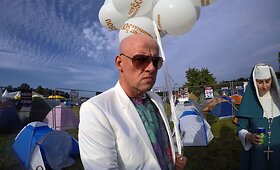 Festivalyje &bdquo;Granatos&ldquo; teatro aktoriai pristatė pasirodymą &bdquo;Pats geriausias &scaron;ou&ldquo;