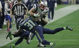 NFL finalas tarp Naujosios Anglijos &bdquo;Patriots&ldquo; ir Sietlo &bdquo;Seahawks&ldquo;