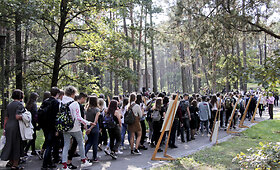 Panerių memoriale paminėtos Vilniaus geto likvidavimo 75-osios metinės