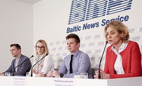 Nacionalinio vėžio instituto spaudos konferencija apie vie&scaron;ųjų pirkimų audito i&scaron;vadas