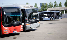 Vilniuje pristatytas testuojamas &bdquo;MAN Lion&lsquo;s City&ldquo; hibridinis autobusas
