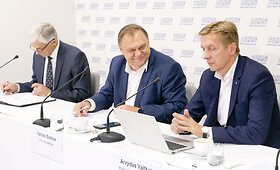 Lietuvos verslo konfederacijos (LVK) spaudos konferencija