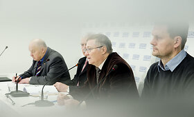 Lietuvos būsto rūmų spaudos konferencija dėl naujai rengiamo daugiabučių valdymo įstatymo