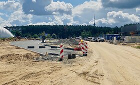 Rekonstruojama sankryža Pilaitėje